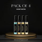 Pack of 4 Scent Notes | 5ml